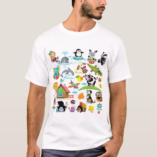 Dierontwerp T-shirt (Voorkant)