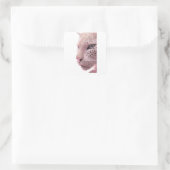 dierontwerpen vierkante sticker (Tas)