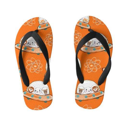 Dierpatronen Kinder Teenslippers (Voetbed)