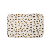 Dierpatroon 1 badmat (Voorkant)