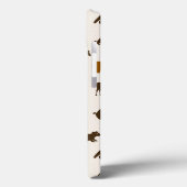 Dierpatroon 1 Case-Mate iPhone case (Achterkant / Links)