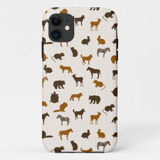 Dierpatroon 1 Case-Mate iPhone case (Achterkant)