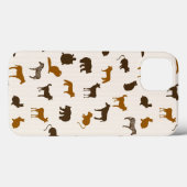 Dierpatroon 1 Case-Mate iPhone case (Achterkant (horizontaal))