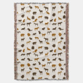 Dierpatroon 1 deken (Voorkant Verticaal)