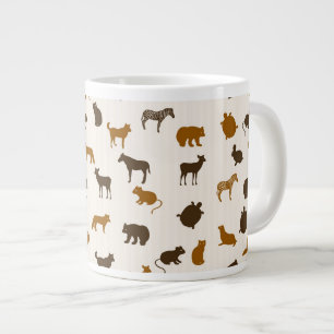 Dierpatroon 1 grote koffiekop