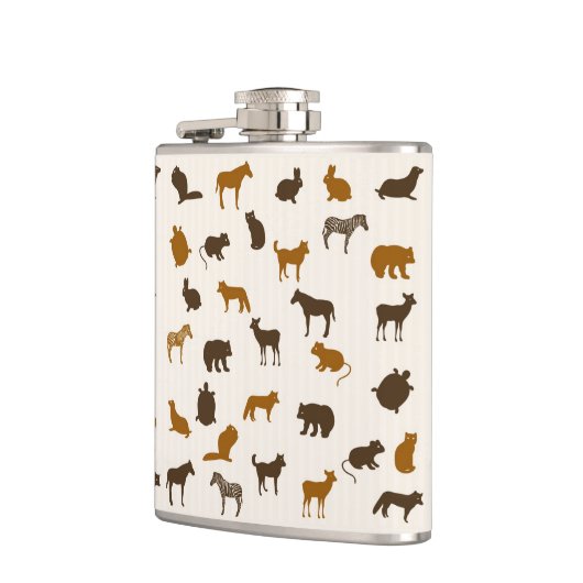 Dierpatroon 1 heupfles (Links)