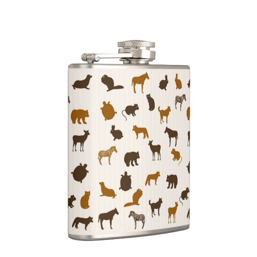 Dierpatroon 1 heupfles (Rechts)