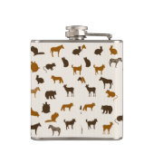 Dierpatroon 1 heupfles (Achterkant)