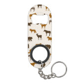 Dierpatroon 1 sleutelhanger flessenopener (Achterkant)