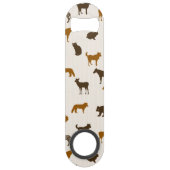 Dierpatroon 1 speed flessenopener (Voorkant)