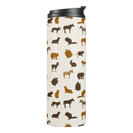 Dierpatroon 1 thermosbeker (Gedraaid links)