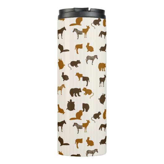 Dierpatroon 1 thermosbeker (Achterkant)