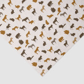 Dierpatroon 1 tissuepapier (Detail)