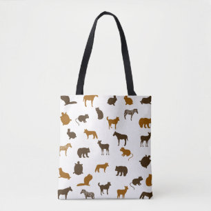 Dierpatroon 1 tote bag
