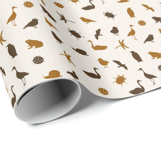Dierpatroon 2 cadeaupapier (Rol Hoek)