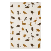 Dierpatroon 2 mini klembord (Achterkant)