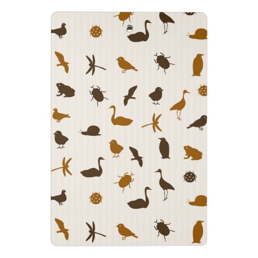 Dierpatroon 2 mini klembord (Achterkant)