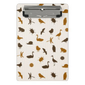 Dierpatroon 2 mini klembord (Voorkant)