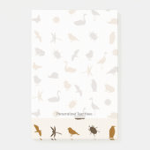 Dierpatroon 2 post-it® notes (Voorkant)