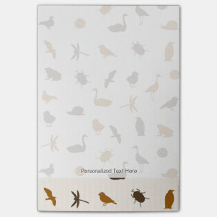 Dierpatroon 2 post-it® notes
