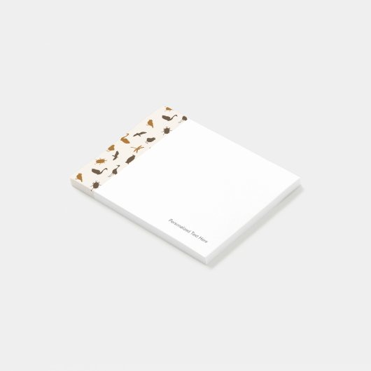 Dierpatroon 2 post-it® notes (Schuin)