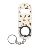 Dierpatroon 2 sleutelhanger flessenopener (Voorkant)