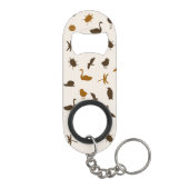 Dierpatroon 2 sleutelhanger flessenopener (Achterkant)