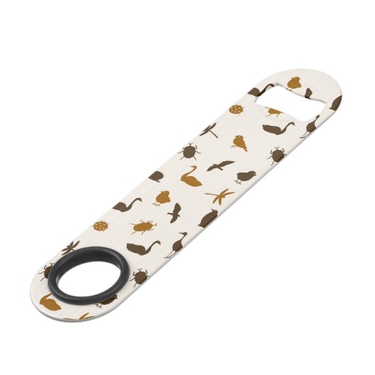 Dierpatroon 2 speed flessenopener (Voorkant Gekanteld)