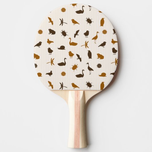 Dierpatroon 2 tafeltennisbatje (Voorkant)