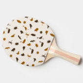 Dierpatroon 2 tafeltennisbatje (Zijkant)