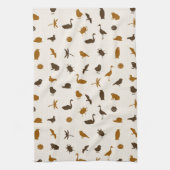 Dierpatroon 2 theedoek (Verticaal)