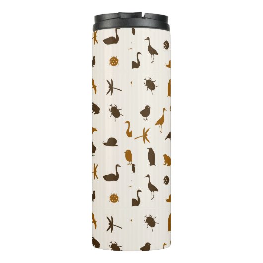 Dierpatroon 2 thermosbeker (Achterkant)