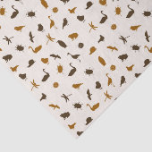 Dierpatroon 2 tissuepapier (Detail)