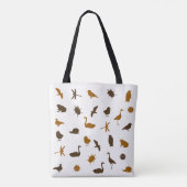 Dierpatroon 2 tote bag (Achterkant)