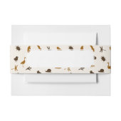 Dierpatroon 2 uitnodigingen wikkel (Voorkant Voorbeeld)