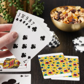 dierpatroon van bijen pokerkaarten (Insitu)