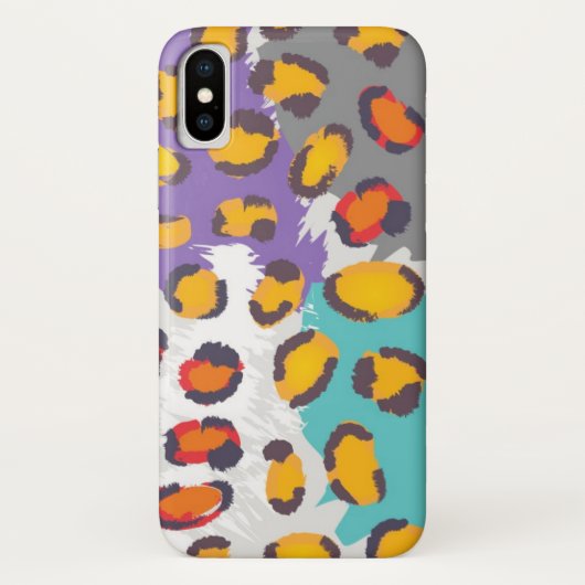 Dierpatroon van wilde dieren Case-Mate iPhone case (Achterkant)