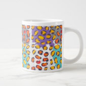 Dierpatroon van wilde dieren grote koffiekop (Rechts)