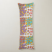 Dierpatroon van wilde dieren lichaamskussen (Achterkant (Verticaal))