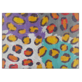 Dierpatroon van wilde dieren snijplank (Voorkant)