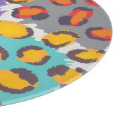 Dierpatroon van wilde dieren snijplank (Hoek)