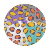 Dierpatroon van wilde dieren snijplank (Voorkant)