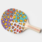 Dierpatroon van wilde dieren tafeltennisbatje (Zijkant)