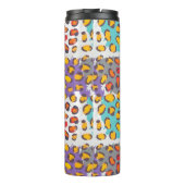 Dierpatroon van wilde dieren thermosbeker (Achterkant)