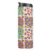 Dierpatroon van wilde dieren thermosbeker (Geroteerd rechts)