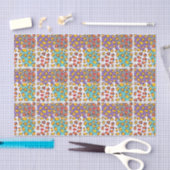 Dierpatroon van wilde dieren tissuepapier (Craft)