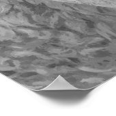 Dierportret van boerderij van zwarte en witte scha poster (Hoek)