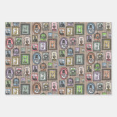 Dierportrettenpakpapier Inpakpapier Vel (Voorkant 3)