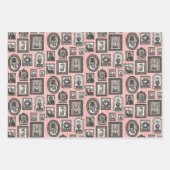 Dierportrettenpakpapier Inpakpapier Vel (Voorkant)