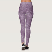 Dierprint Bloem Cadeau-ideeën Gymbroek Leggings (Achterkant)